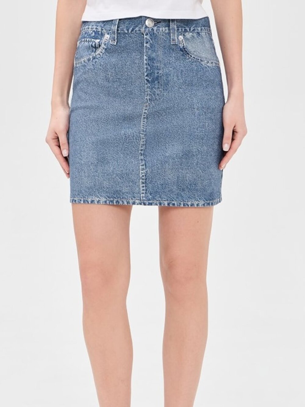 NWOT Rag & Bone Miramar Ponte Skirt in Arlo, Size 34